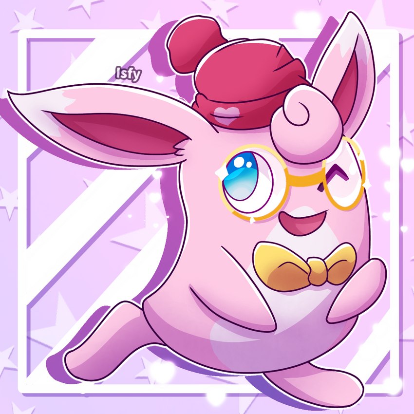 bonfire style wigglytuff (pokemon unite and etc) created by isfy