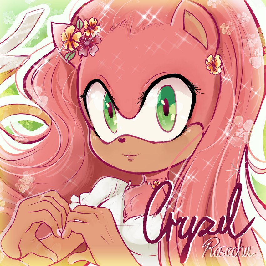 cryzel rosechu (sonichu (series) and etc) created by pegassussc