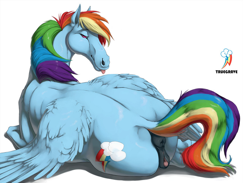 rainbow dash (friendship is magic and etc) created by truegrave9