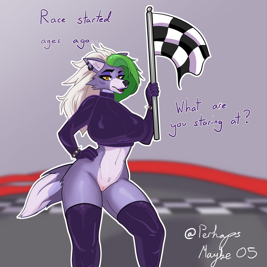 roxanne wolf (five nights at freddy's: security breach and etc) created by perhapsmaybe05