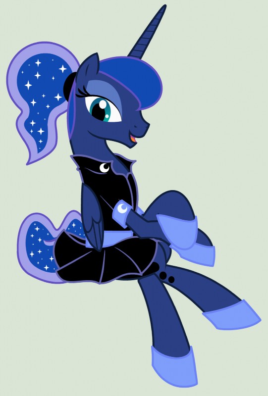 princess luna (friendship is magic and etc) created by evilfrenzy