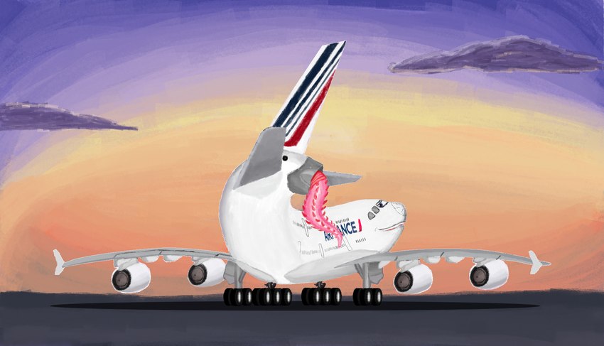 airbus a380 and etc created by anonymous artist