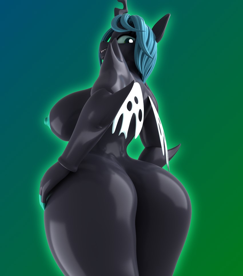 queen chrysalis (friendship is magic and etc) created by argos90