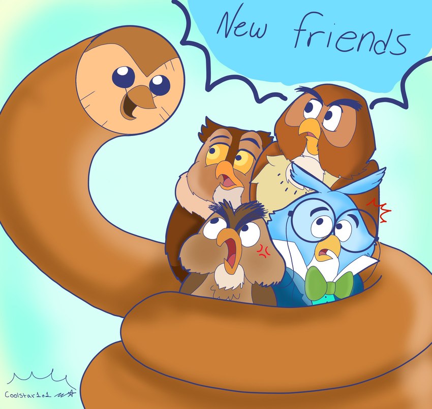 archimedes, friend owl, hooty, owl, and professor owl (winnie the pooh (franchise) and etc) created by coolstar1o1