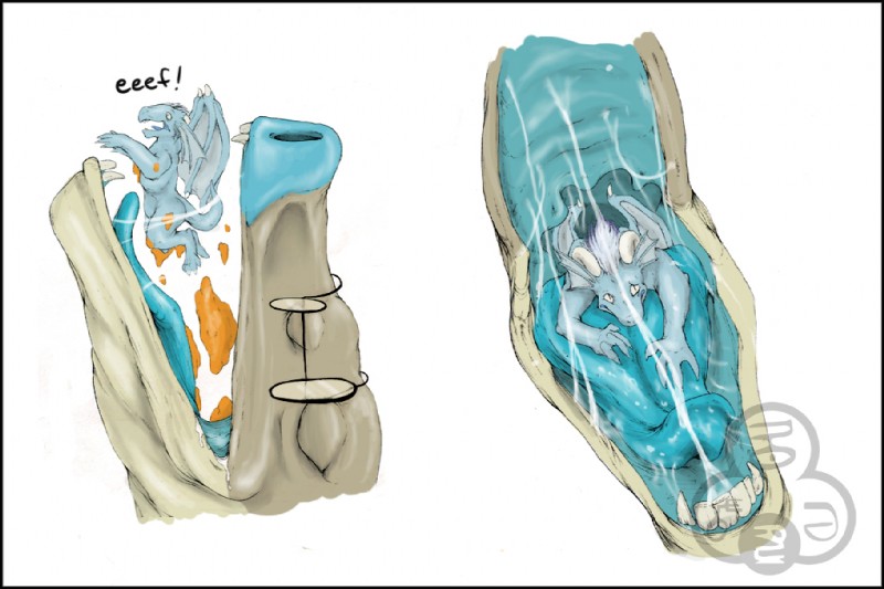 blue_insides blue_tongue bodily_fluids cheeto cyan_insides cyan_mouth drooling duo extreme_size_difference eyewear fangs feral food gaping_mouth glasses male membrane_(anatomy) membranous_wings mouth_shot open_mouth oral_vore palate saliva saliva_string simple_background size_difference tail teeth tongue vore white_background wings oddbird mythology hida slug_(character) dragon mephitoad mythological_creature mythological_scalie scalie 3:2 digital_media_(artwork)