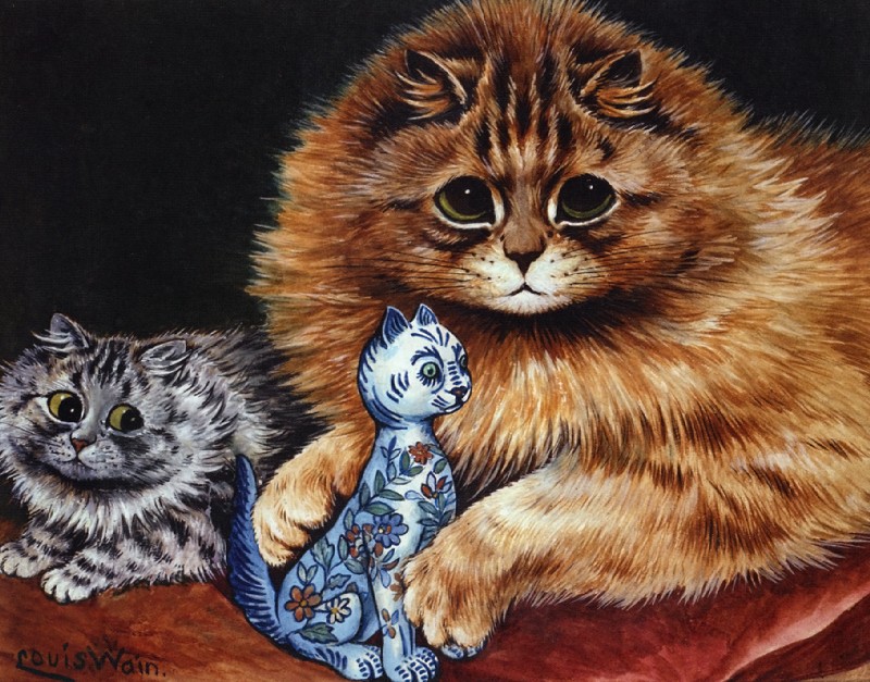 public domain and etc created by louis wain