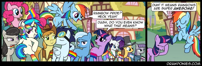 twilight sparkle, vinyl scratch, rainbow dash, wonderbolts, pinkie pie, and etc (friendship is magic and etc) created by theairevolution