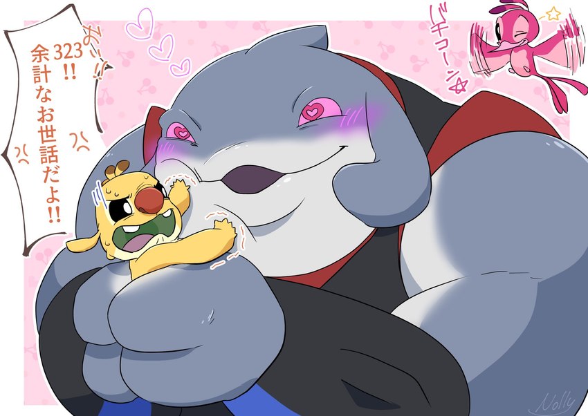 gantu, hunkahunka, and reuben (lilo and stitch and etc) created by nolly (artist)