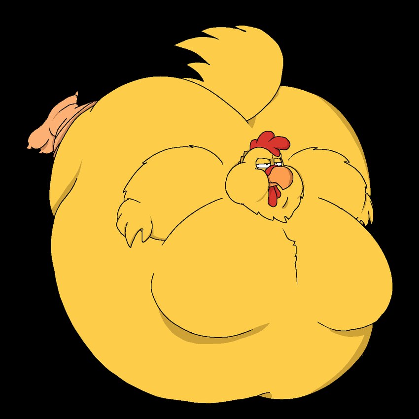 air_inflation annoyed anthro avian_feet belly big_belly big_breasts big_butt breasts butt chest_tuft chubby_cheeks fat_arms feathers huge_belly huge_breasts huge_butt hyper hyper_belly hyper_inflation immobile inflation inflation_fetish male simple_background solo spherical_inflation tail tail_feathers thick_thighs transparent_background tuft anonymous_artist 20th_century_fox family_guy ernie_the_giant_chicken avian bird chicken galliform gallus_(genus) phasianid 1:1 alpha_channel digital_drawing_(artwork) digital_media_(artwork) hi_res