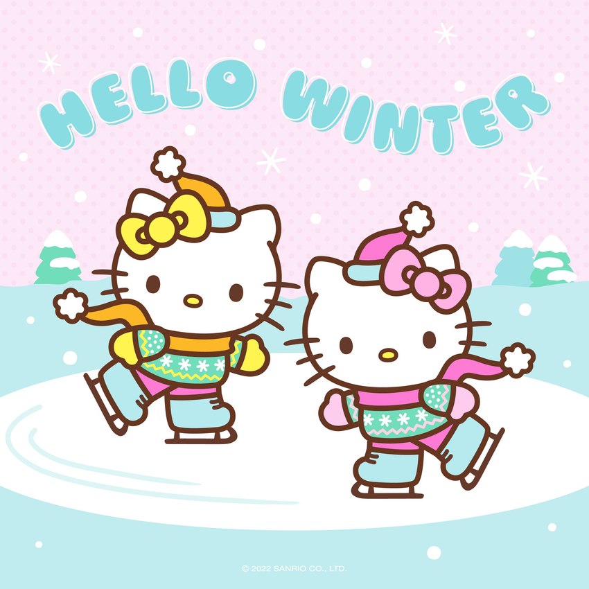 hello kitty and mimmy white (hello kitty (series) and etc) created by unknown artist