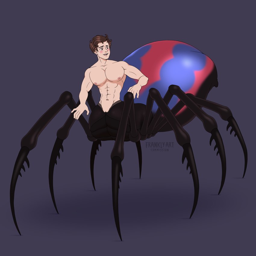 8_legs abs after_transformation blush bodily_fluids looking_back looking_back_at_self male multi_leg multi_limb muscular muscular_male navel nipples nude pecs smile solo species_transformation spinnerets sweat taur_transformation transformation waist frankly-art dungeons_and_dragons hasbro marvel marvel_cinematic_universe spider-man_(series) the_avengers wizards_of_the_coast peter_parker spider-man_(character) animal_humanoid arachnid arachnid_humanoid arachnid_taur arthropod arthropod_humanoid arthropod_taur drider humanoid humanoid_taur taur 1:1