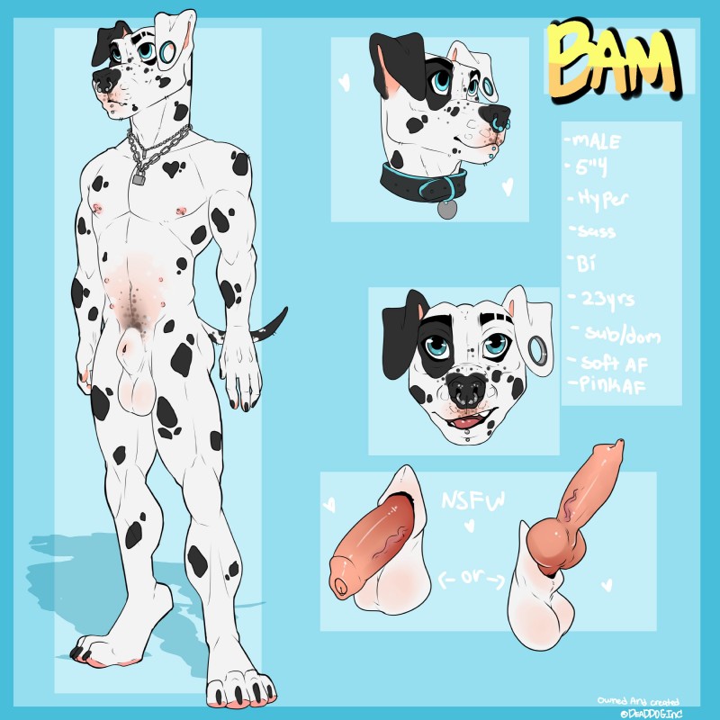 bam created by bambii dog