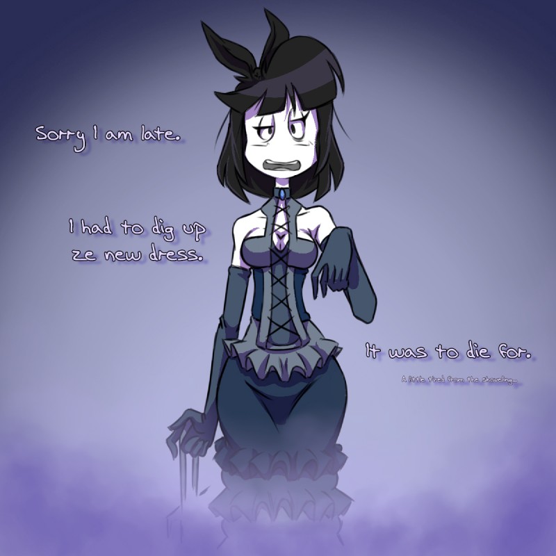 creepy susie (the oblongs) created by plagueofgripes