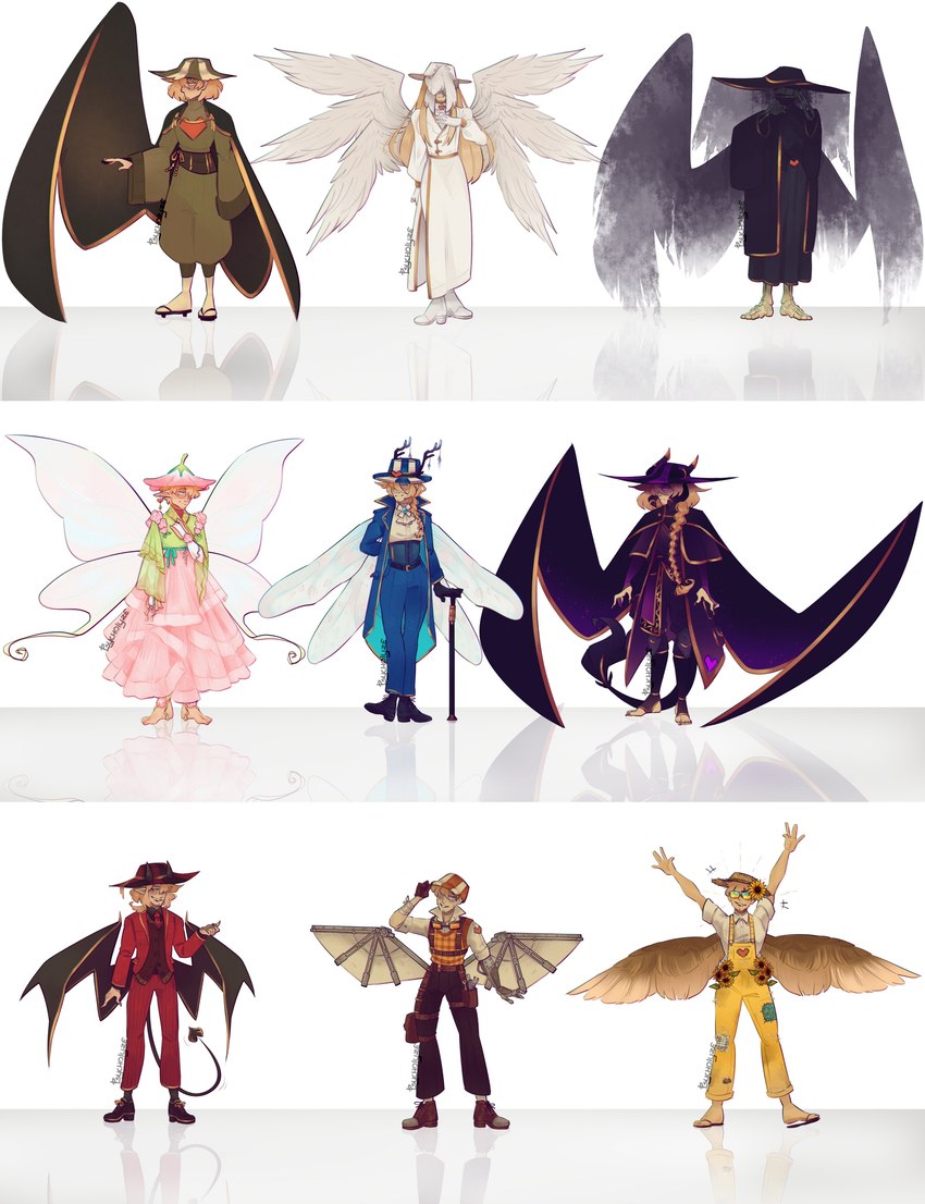 2_horns 4_horns 6_wings accessory alternative_fashion antlers arm_wraps armwear asian_clothing bangs barefoot beard belt biped black_cape black_clothing black_footwear black_hat black_headwear black_horn black_jacket black_robe black_sandals black_shoes black_socks black_tail black_topwear black_wings blonde_hair blue_bottomwear blue_clothing blue_coat blue_corset blue_pants blue_topwear bone boots bottomwear braided_hair brown_belt brown_body brown_bottomwear brown_clothing brown_feathers brown_footwear brown_gloves brown_handwear brown_pants brown_shoes brown_wings bucket_hat cane cape claws clothed clothed_humanoid clothed_male clothing coat corset covering covering_face crossdressing disability dragonfly_wings dress dress_shirt dress_shoes east_asian_clothing elbow_gloves emerald_(gem) eyewear facial_hair feathered_wings feathers feet femboy flip_flops flower flower_hat flower_on_hat footwear friendship_emerald front_view furgonomics gem gloves glowing glowing_eyes goggles goggles_around_neck green_clothing green_dress green_hat green_headwear green_robe grey_tail grey_wings group hair hair_over_eye handwear happy hat head_wings headgear headwear heart_symbol horn horn_accessory horn_jewelry horn_ring humanoid_hands humanoid_pointy_ears insect_wings iridescent iridescent_wings j-fashion jacket japanese_clothing jewelry large_group leaning lepidopteran_wings lineup lingerie long_coat long_hair long_sleeves male male_humanoid mechanical_arm mechanical_wings membrane_(anatomy) membranous_wings multi_horn multi_wing multicolored_clothing multicolored_dress necktie one_eye_obstructed open_mouth open_smile orange_clothing orange_topwear orange_vest ouji_(fashion) overalls pants patch_(fabric) pattern_clothing pattern_hat pattern_headgear pattern_headwear pattern_topwear pattern_vest pink_clothing pink_dress pink_flower pink_hat pink_headwear plaid plaid_clothing plaid_topwear plaid_vest plant ponytail pouch_(clothing) prosthetic prosthetic_arm prosthetic_limb purple_bottomwear purple_cape purple_clothing purple_coat purple_eyes purple_hat purple_headwear purple_horn purple_pants purple_topwear purple_wings raised_arms red_bottomwear red_clothing red_eyes red_jacket red_necktie red_pants red_suit red_topwear red_vest ring_(jewelry) robe rose_(flower) sandals shirt shoes short_hair side_view simple_background skeleton smile socks spade_tail standing star steampunk stirrup_socks straw_hat striped_clothing striped_hat striped_headgear striped_headwear stripes suit sunflower sunglasses tail tail_tuft teeth text toes tools topwear tuft two_tone_hat unusual_wing_placement vest vines white_background white_body white_boots white_bottomwear white_clothing white_coat white_feathers white_footwear white_gloves white_handwear white_hat white_headwear white_pants white_shirt white_socks white_topwear white_wings wide_brim_hat winged_cape wings wraps yellow_clothing yellow_overalls king-psycholyze colorzas dream_smp mythology cumza finley_blueza fletcher_yellowza florence_purpleza flynn_orangeza frey_greyza ph1lza pheo_pinkza phin_redza angel angel_humanoid animal_humanoid animated_skeleton avian avian_humanoid bird_humanoid demon demon_humanoid dragon dragon_humanoid dragonfly_humanoid fairy humanoid hybrid mythological_creature mythological_scalie scalie undead winged_humanoid 2021 absurd_res digital_drawing_(artwork) digital_media_(artwork) english_text hi_res signature