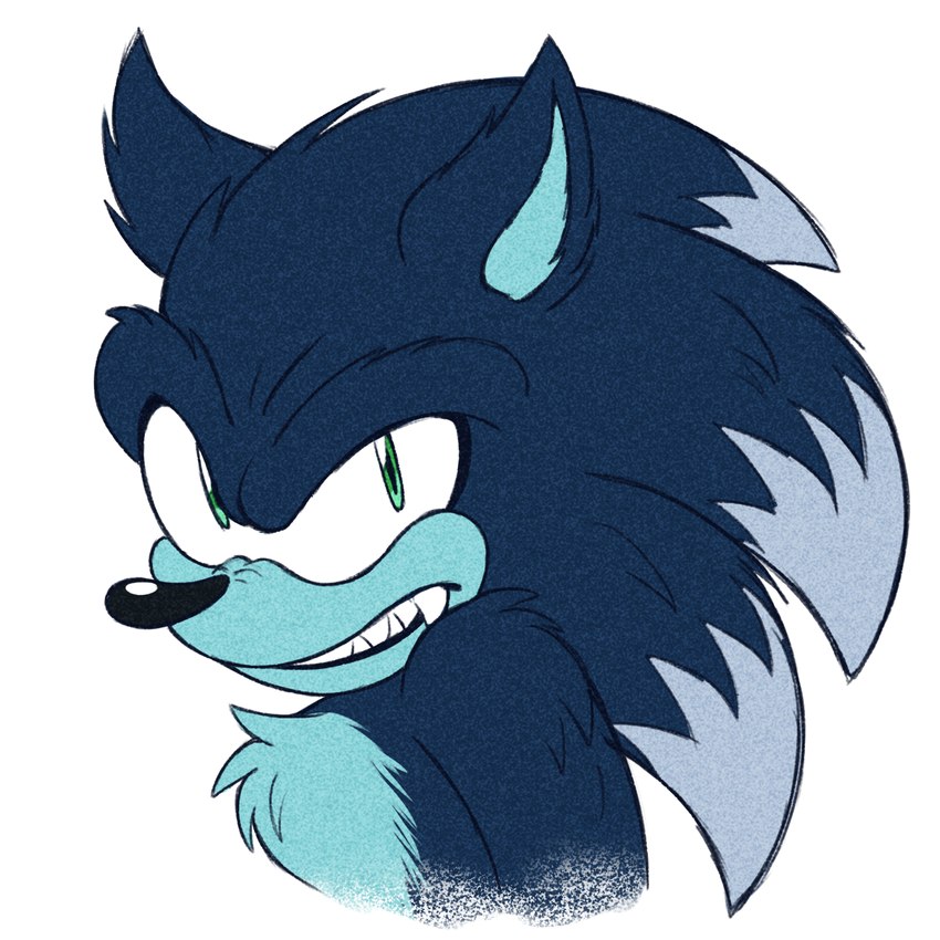 anthro big_nose black_nose blue_body blue_ears blue_fur blue_hair blue_quills blue_spines cute_fangs fangs frown fur green_eyes grey_spines grin hair looking_at_viewer male multicolored_body multicolored_ears multicolored_fur muscular muscular_anthro muscular_male nude quills_(anatomy) shy simple_background smile smirk snarling solo spines teeth two_tone_body two_tone_ears two_tone_face two_tone_fur white_background 8-bit-britt sega sonic_the_hedgehog_(series) sonic_unleashed sonic_the_hedgehog sonic_the_werehog eulipotyphlan hedgehog mammal werecreature wereeulipotyphlan werehog 1:1 half-length_portrait hi_res portrait