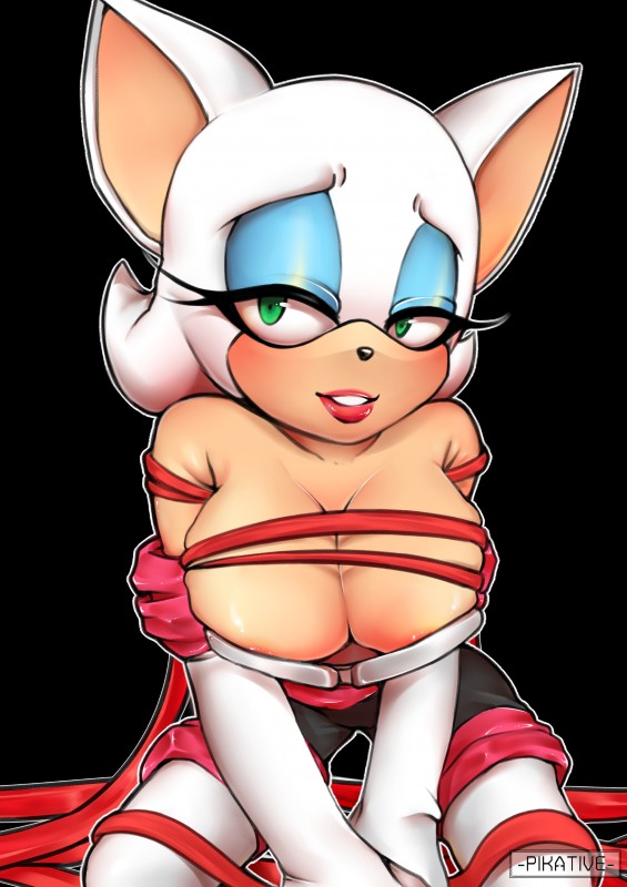 rouge the bat (sonic the hedgehog (series) and etc) created by pikative