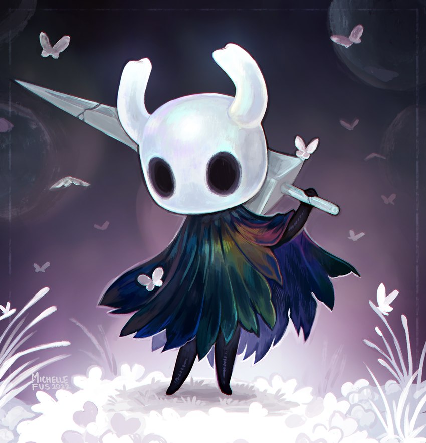 the knight (hollow knight and etc) created by tinypaint