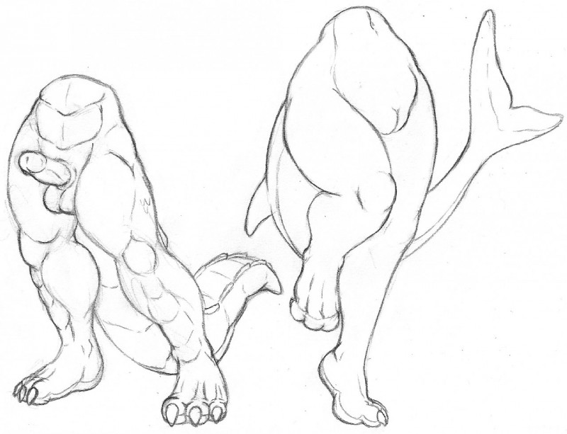 3_toes amputee anthro armless balls disability disembodied_torso duo feet female genitals headless male penis pussy simple_background toes what what_has_science_done white_background ebonyrubberwolf alligator alligatorid crocodilian fish marine reptile scalie shark graphite_(artwork) monochrome pencil_(artwork) traditional_media_(artwork)