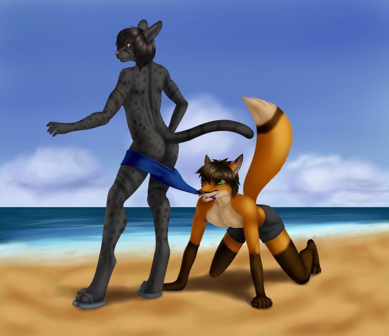 coppertone girl (coppertone (sunscreen)) created by duster (artist)
