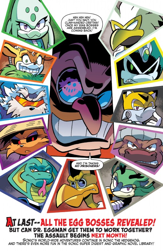 anthro female male snake_hood text archie_comics sega sonic_the_hedgehog_(archie) sonic_the_hedgehog_(comics) sonic_the_hedgehog_(series) abyss_the_squid akhlut_the_orca axel_the_water_buffalo clove_the_pronghorn conquering_storm dr._eggman grand_battle_kukku_xv maw_the_thylacine mordred_hood nephthys_the_vulture thunderbolt_the_chinchilla tundra_the_walrus accipitriform avian bird bovid bovine cape_buffalo cephalopod cetacean chinchilla chinchillid cobra coleoid dasyuromorph decapodiform dolphin felid feline human lynx mammal marine marsupial mollusk oceanic_dolphin orca pinniped pronghorn recently_extinct_species reptile rodent scalie snake thylacine toothed_whale vulture walrus absurd_res english_text hi_res