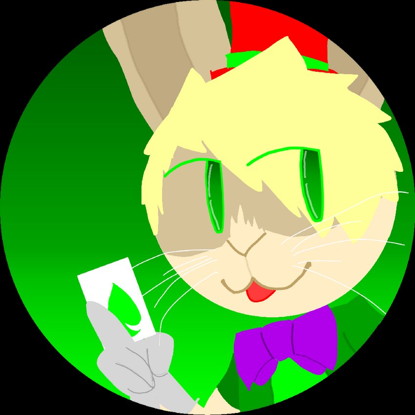 anthro blep blonde_hair bow_tie card clothing gloves gradient_background hair handwear hat headgear headwear looking_aside male simple_background solo spades_(suit) suit_symbol tongue tongue_out top_hat darli_buni darlan_bunnit domestic_rabbit dutch_rabbit lagomorph leporid mammal oryctolagus rabbit 1:1 alpha_channel icon lineless