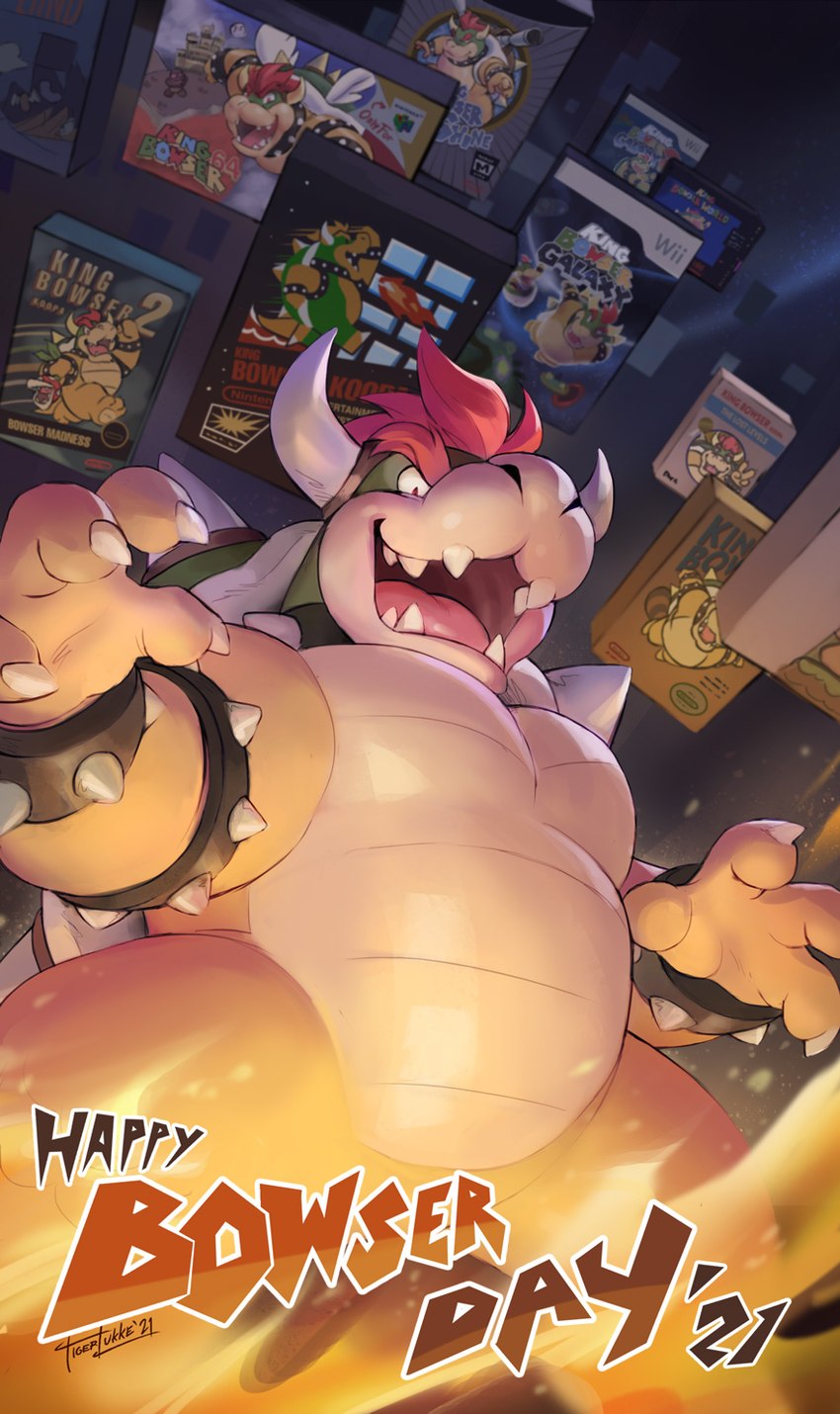 bowser (bowser day and etc) created by tigerlukke