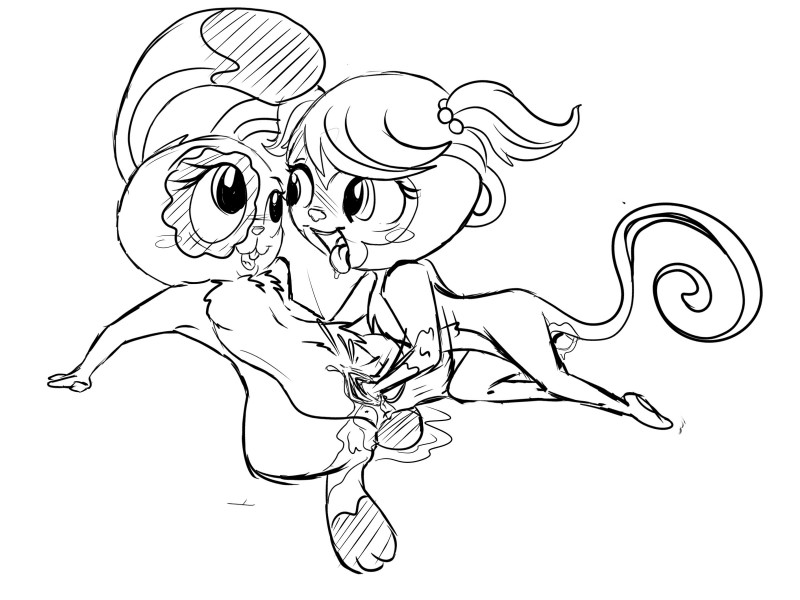 buttercream sundae and minka mark (littlest pet shop (2012) and etc) created by unknown artist