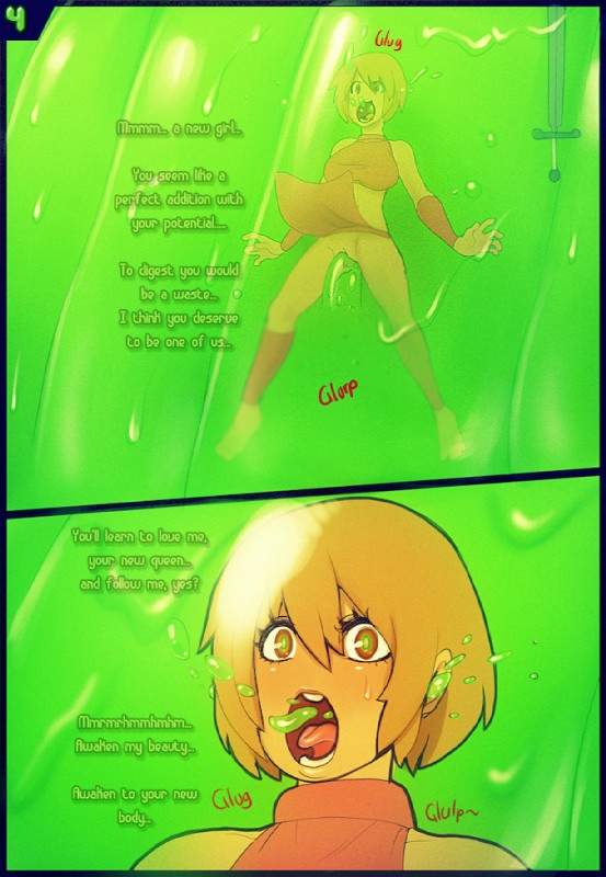 Slime Transformation Porn Comic