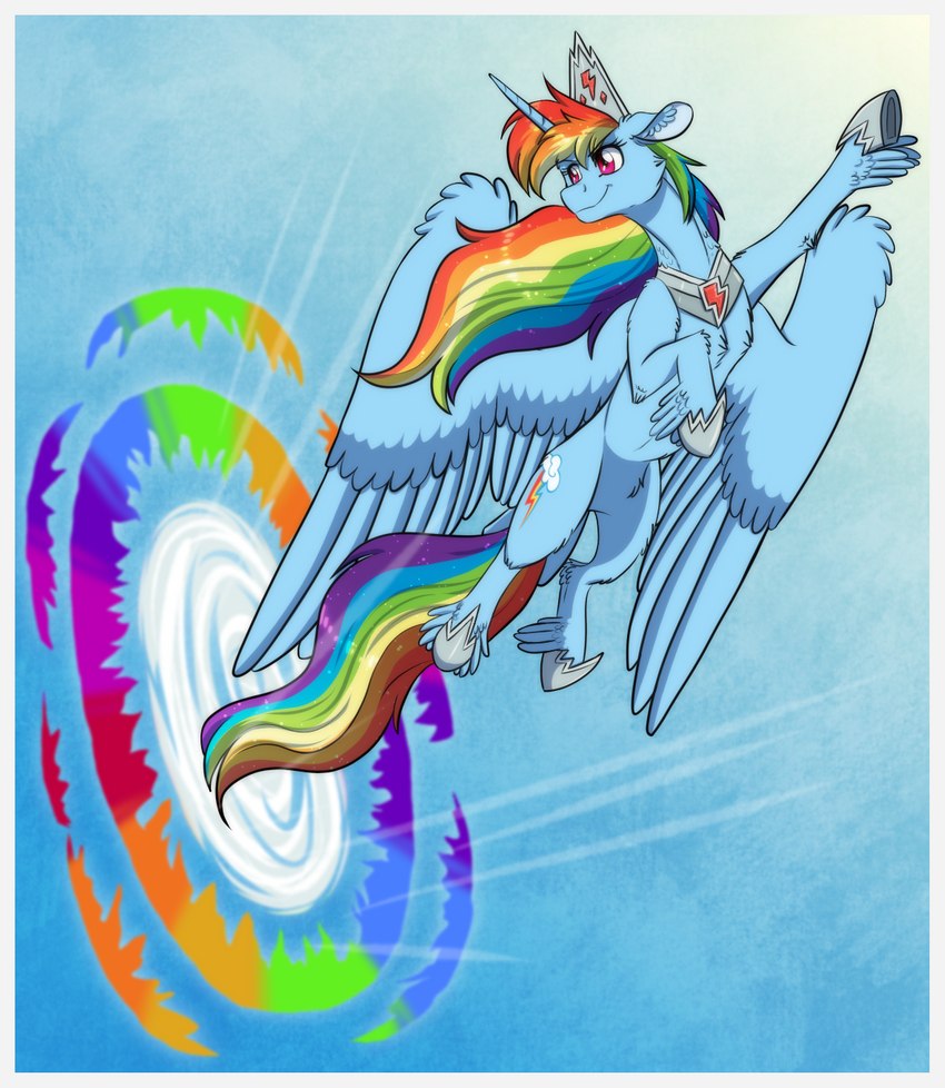 rainbow dash (friendship is magic and etc) created by inuhoshi-to-darkpen