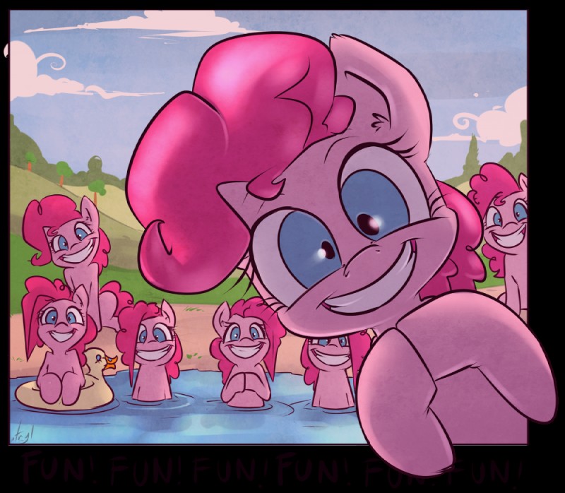 pinkie pie (friendship is magic and etc) created by atryl