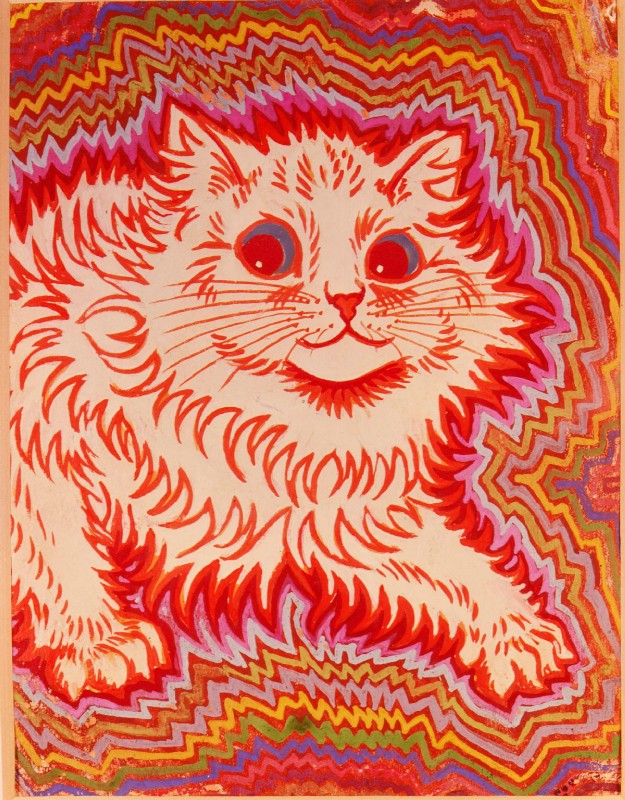 public domain created by louis wain