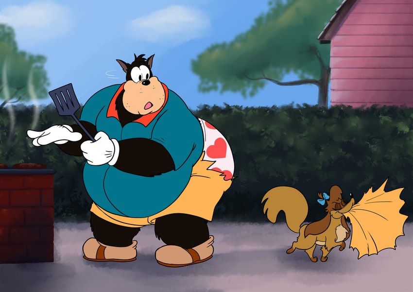 pete (goof troop and etc) created by smallfryspy