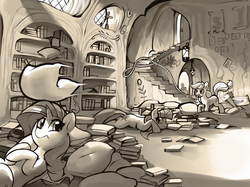 cutie_mark detailed_background group horn inside dimfann friendship_is_magic hasbro my_little_pony mythology applejack_(mlp) rarity_(mlp) twilight_sparkle_(mlp) equid equine mammal mythological_creature mythological_equine unicorn 4:3 absurd_res hi_res