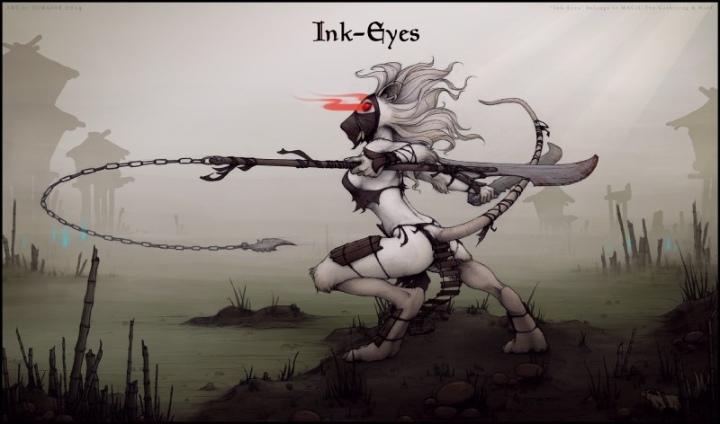 ink-eyes (magic: the gathering and etc) created by ecmajor