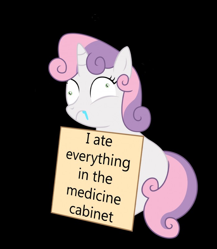 sweetie belle (friendship is magic and etc) created by vincentthecrow
