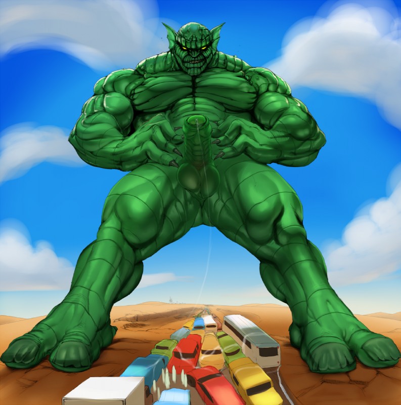 abomination (the incredible hulk and etc) created by justmegabenewell
