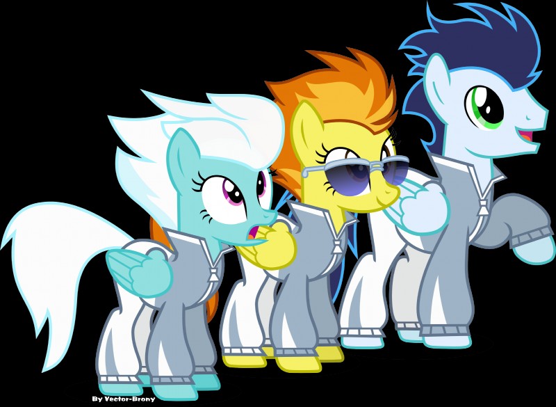 blue_body blue_feathers blue_hair brown_eyes eyewear feathered_wings feathers female feral glasses green_eyes group hair male multicolored_hair orange_hair purple_eyes simple_background sunglasses transparent_background two_tone_hair white_hair wings yellow_body yellow_feathers vector-brony friendship_is_magic hasbro my_little_pony mythology fleetfoot_(mlp) soarin_(mlp) spitfire_(mlp) wonderbolts_(mlp) equid equine mammal mythological_creature mythological_equine pegasus 2014 absurd_res alpha_channel hi_res