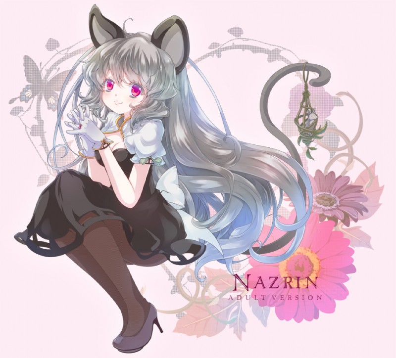 nazrin (touhou) created by iris anemone