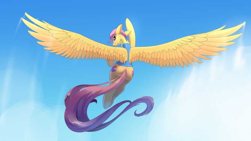 scootaloo (friendship is magic and etc) created by underpable