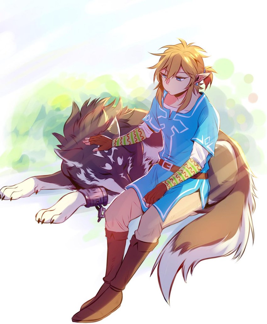 link and link (the legend of zelda and etc) created by natsub bkoge