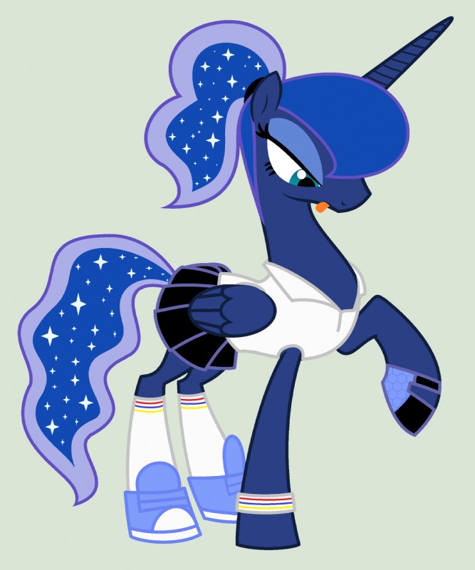 princess luna (friendship is magic and etc) created by evilfrenzy