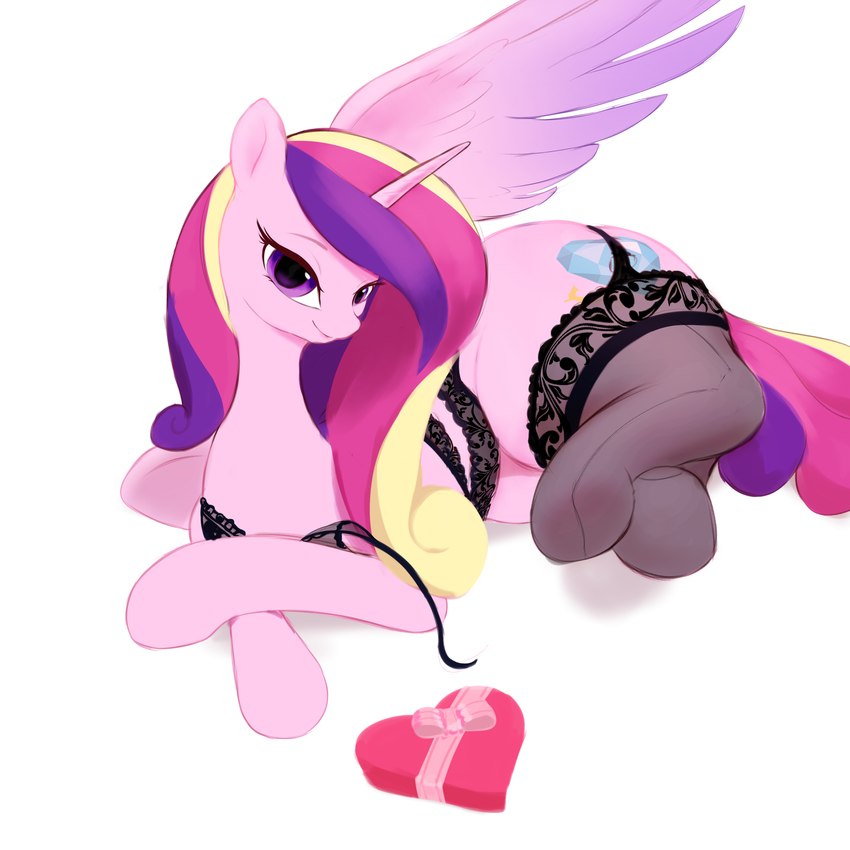 big_butt butt clothing female feral horn huge_butt lingerie solo thick_thighs wide_hips wings dulldi friendship_is_magic hasbro my_little_pony mythology princess_cadance_(mlp) equid equine mammal mythological_creature mythological_equine winged_unicorn 1:1 absurd_res hi_res sketch