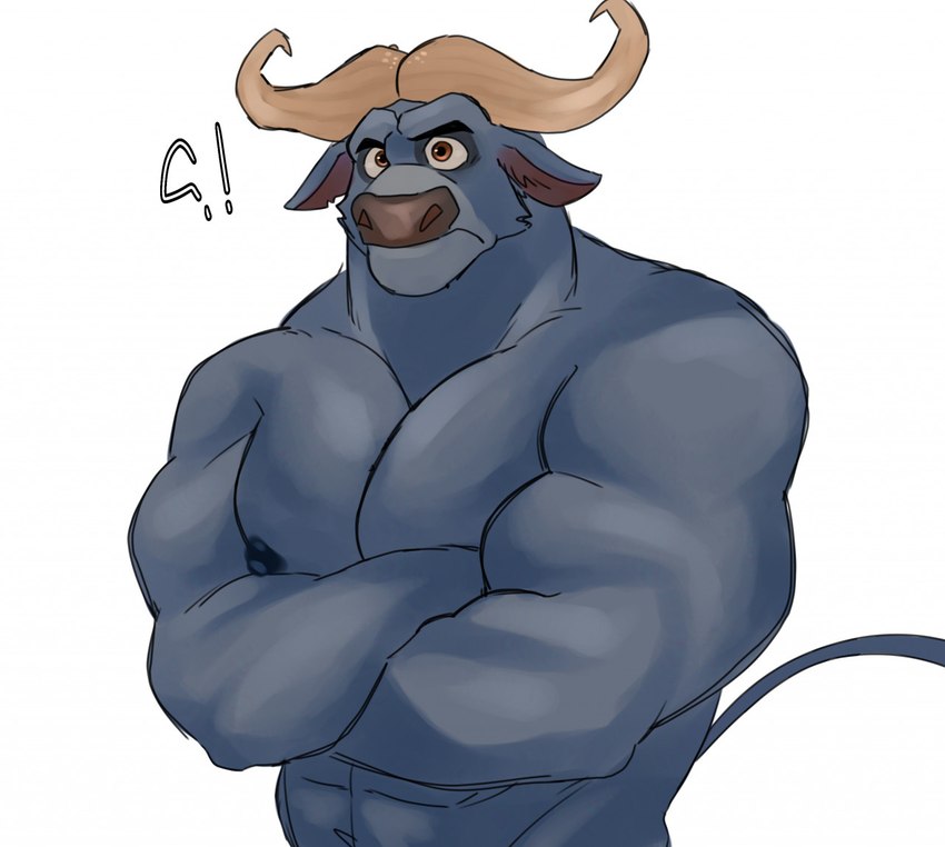 chief bogo (zootopia and etc) created by toritom