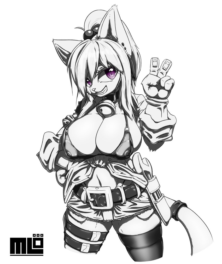 big_breasts breasts clothing cocktail_dress ear_piercing ear_ring exercise female footwear jewelry legwear necklace piercing purple_eyes ring_piercing socks stockings mi_lan milan_(mi_lan) felid feline mammal absurd_res hi_res