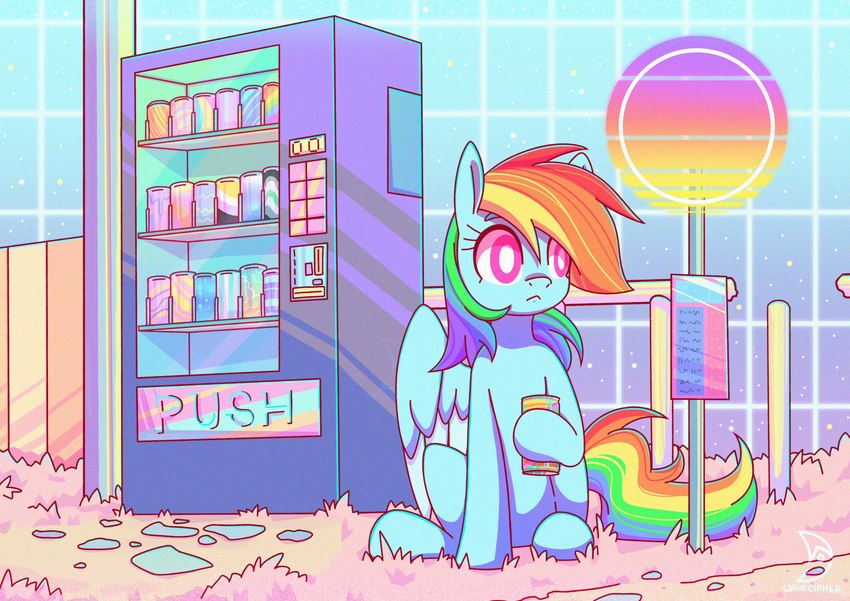 rainbow dash (friendship is magic and etc) created by musicfirewind