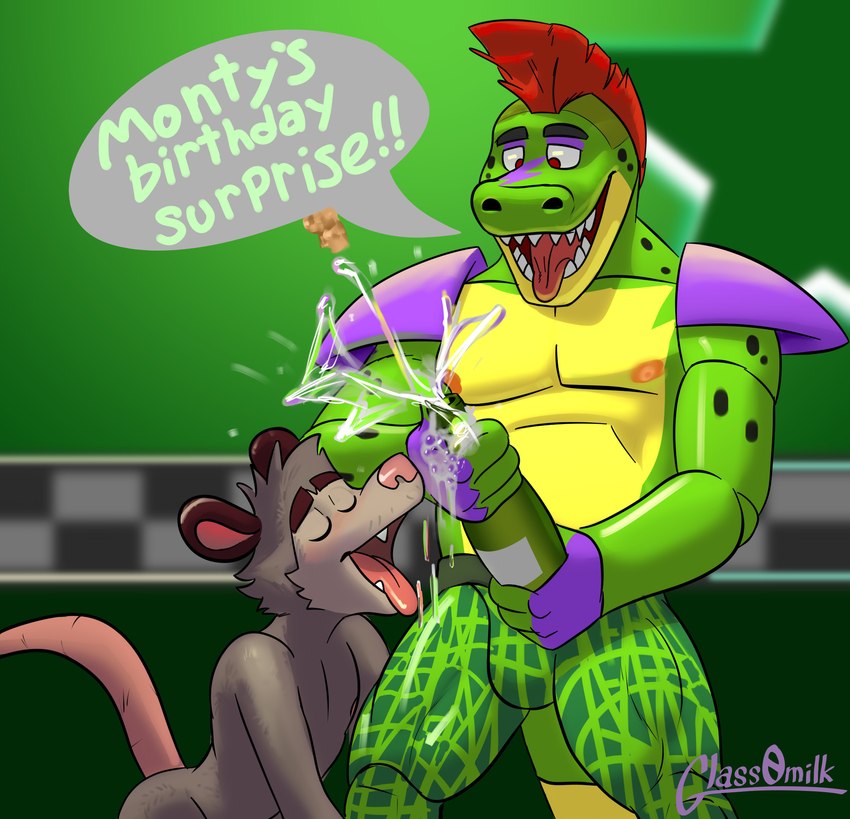 montgomery gator and oliver (five nights at freddy's: security breach and etc) created by glass0milk