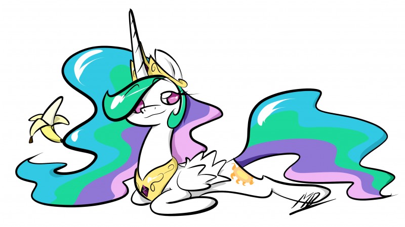 princess celestia (friendship is magic and etc) created by mustang-blaze