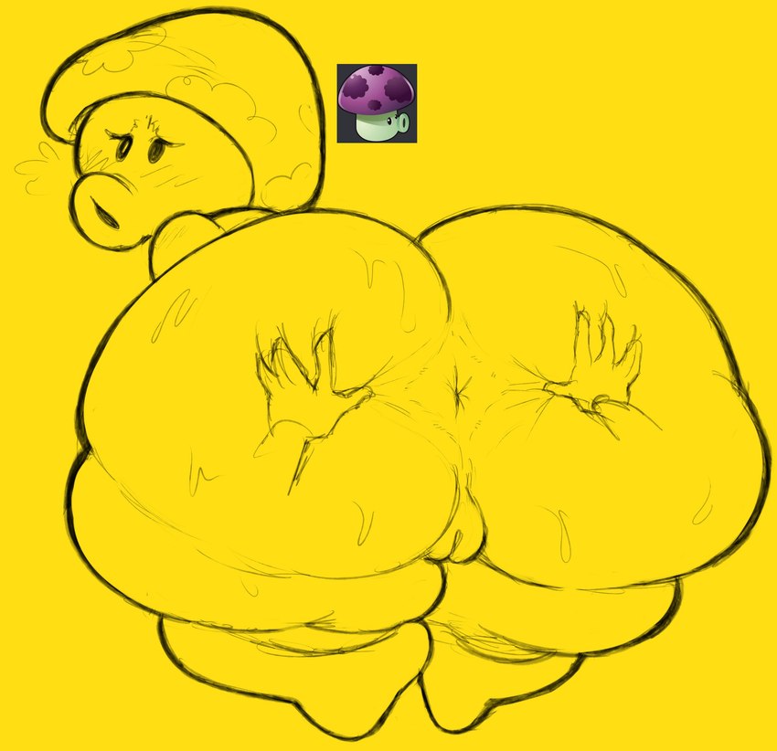 5_fingers anus big_butt blush blush_lines butt disembodied_hand duo female female_focus fingers fungus genitals huge_butt humanoid_focus lips looking_at_viewer looking_back looking_back_at_viewer not_furry pussy reference_image short_stack solo_focus spread_anus spreading thick_lips thick_thighs wide_hips cumlord electronic_arts plants_vs._zombies popcap_games elemental_creature elemental_humanoid fungi_fauna fungi_humanoid humanoid puff-shroom absurd_res hi_res