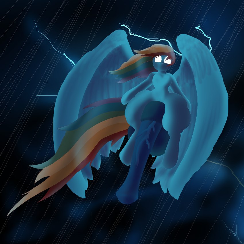 rainbow dash (friendship is magic and etc) created by something wicked (artist)