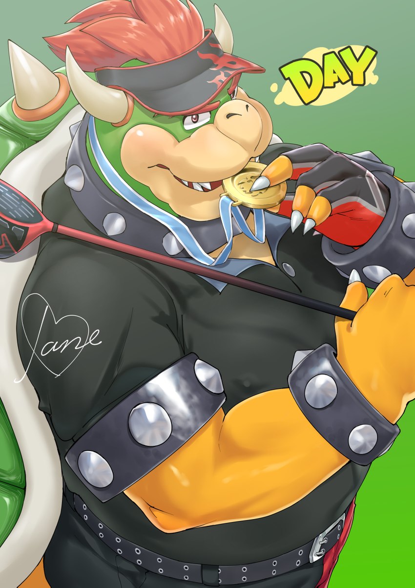 bowser (mario bros and etc) created by janemoroh